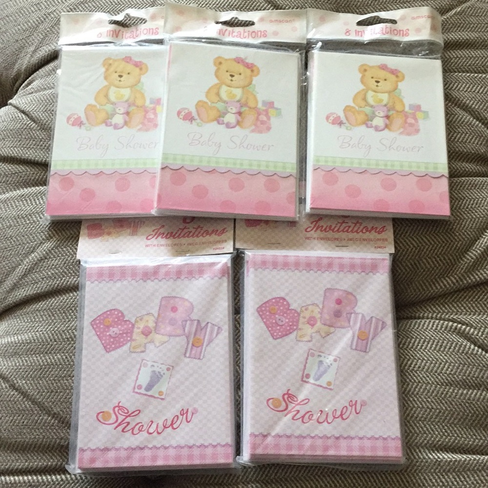 40 invitation baby shower new